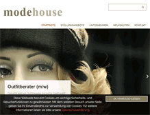 Tablet Screenshot of modehouse.eu